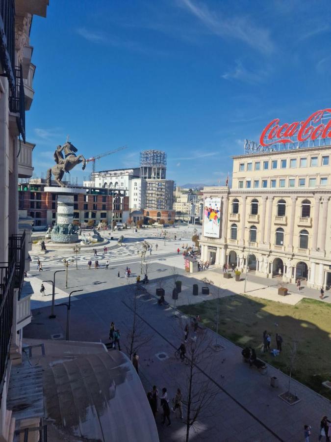 Skopje Plaza Apartment Luaran gambar